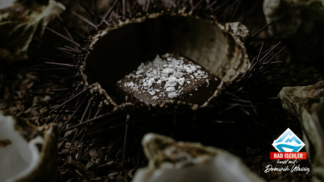Ananas-Chili-Pralinen mit BAD ISCHLER Salzzart