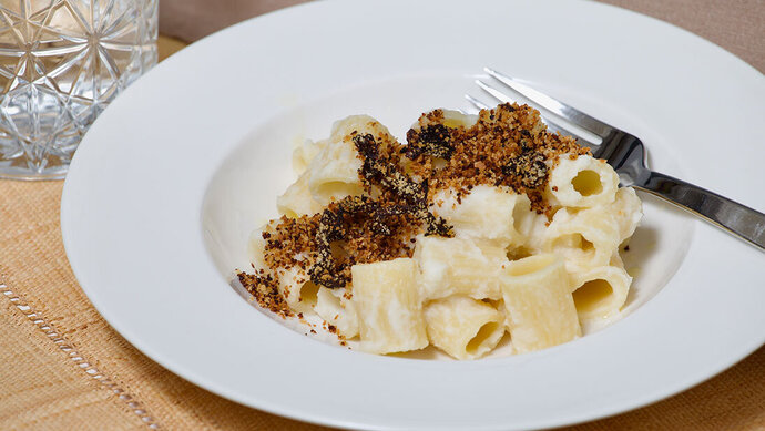 Karfiol Sauce mit Brösel Karfiol Sauce mit Brösel