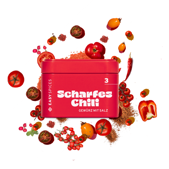 EASY SPICES Scharfes Chili Gewürzsalz